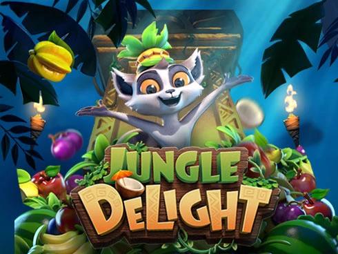 Captura de tela Slot de cassino Jungle Delight que permite apostar a partir 2 centavos
