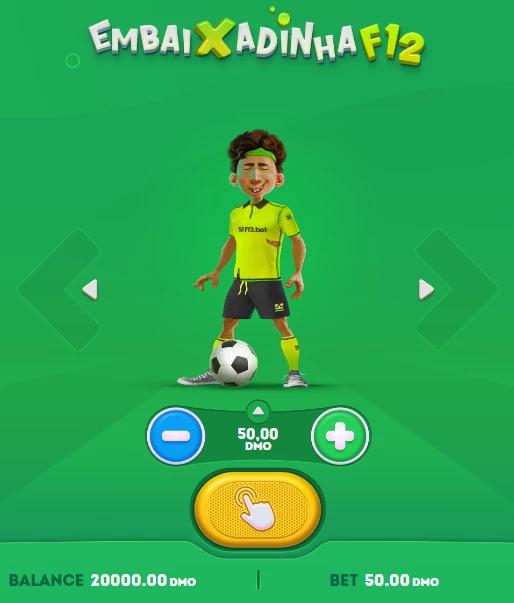 Captura de tela Embaixadinha F12 Avatar