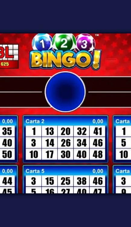 Captura de tela Jogo de cassino 1-2-3 Bingo!