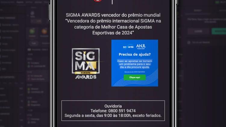 Realsbet recebeu em 2024 o prêmio SiGMA