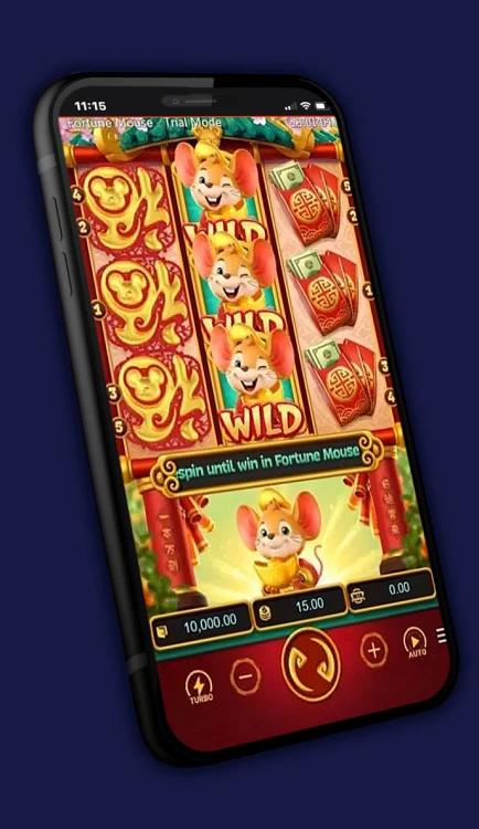 Captura de tela Interface do Jogo Fortune Mouse