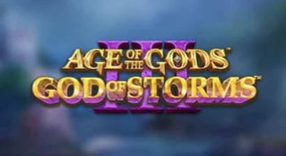 Captura de tela Slot Age of the Gods - God of Storms na Betano